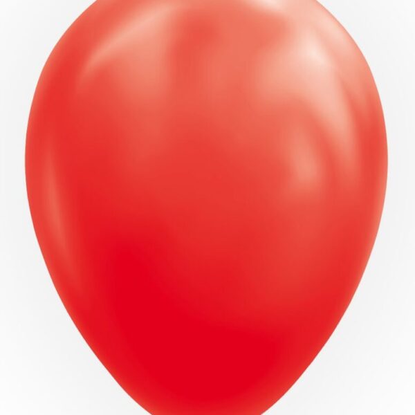 Latex ballon 'Rood'