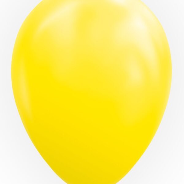 Latex ballon 'Geel'