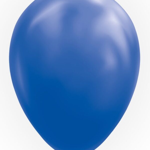 Latex ballon 'Donker blauw'