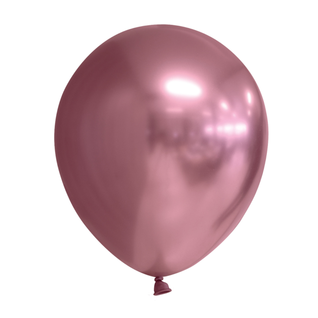 Latex ballon 'Mirror pink'
