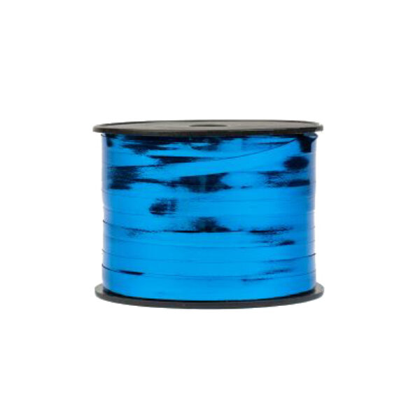 Sierlint 'blauw metallic' 250m x 5mm