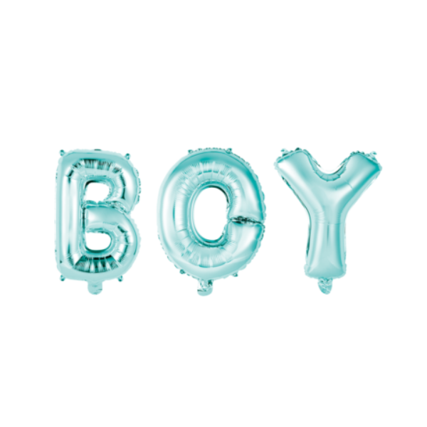 Folieballon 'boy' Blauw 46 cm