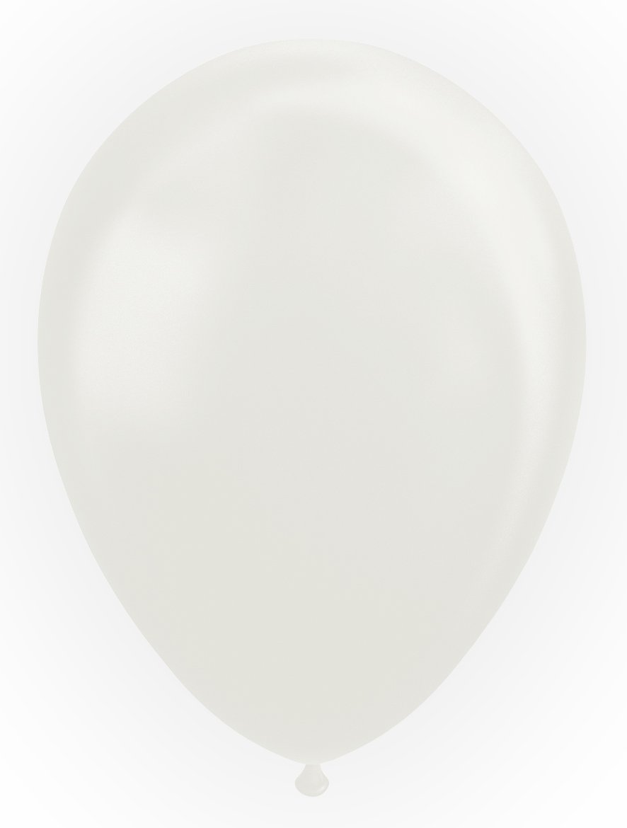 Latex ballon 'Parel Wit'