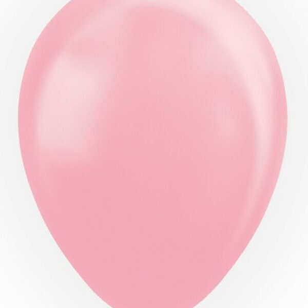 Metallic ballon 'Parel pink'