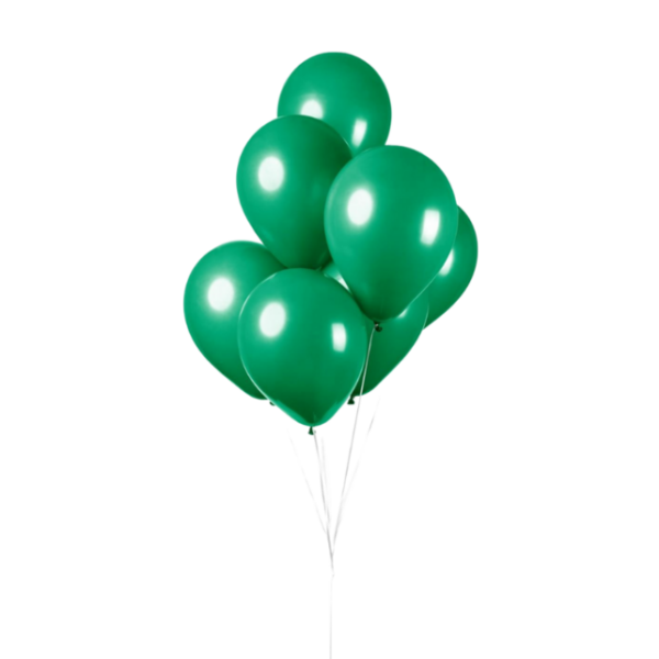 Latex ballon 'Donker groen'