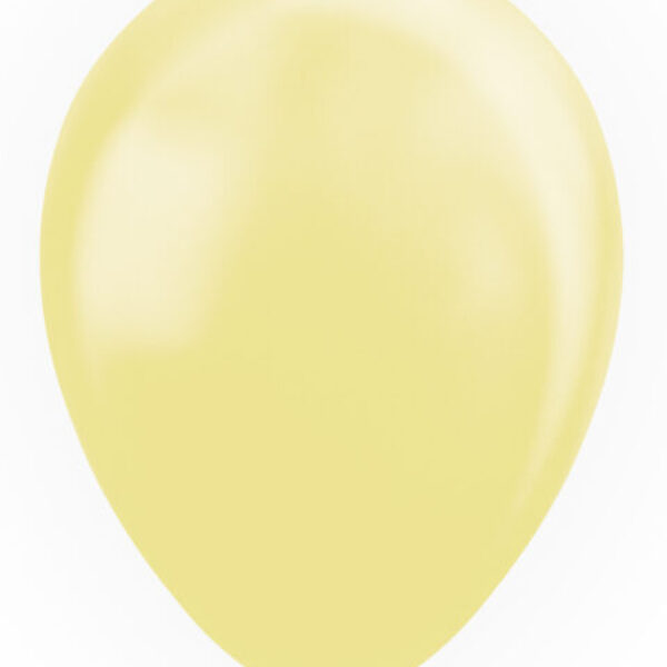 Latex ballon 'Macaron yellow'