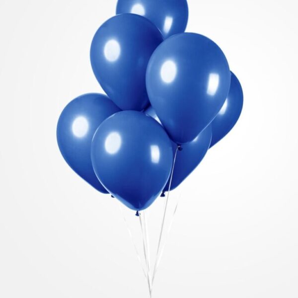 Latex ballon 'Donker blauw'