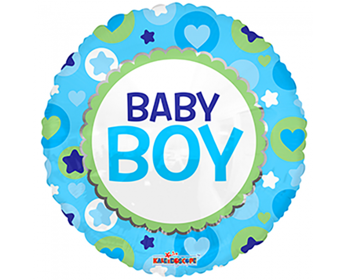 Folieballon 'Baby Boy' (46 cm)